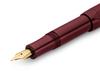 Kaweco Classic Sport Bordeaux Fountain Bold Officially Imported Pen, Nib, 10000485,