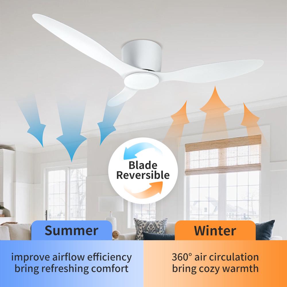 High Power Black Retro Ceiling Fan for Restaurant, Living Room, Home, Minimalist Design, No Light, Commercial Chandelier Fan