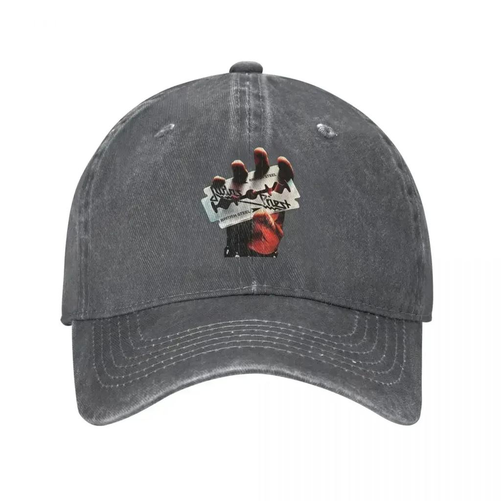 Judas Priest Baseball Cap Classic Distressed Denim Metal Punk Music Headwear Unisex Women Outdoor Activities Hats Cap