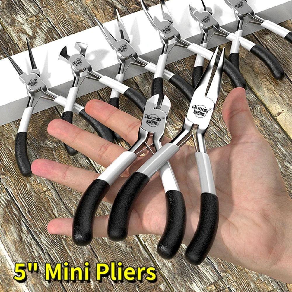 

Carbon Steel Mini Pliers Handcraft Wire Cutting Pliers Insulated Pliers Jewelry F