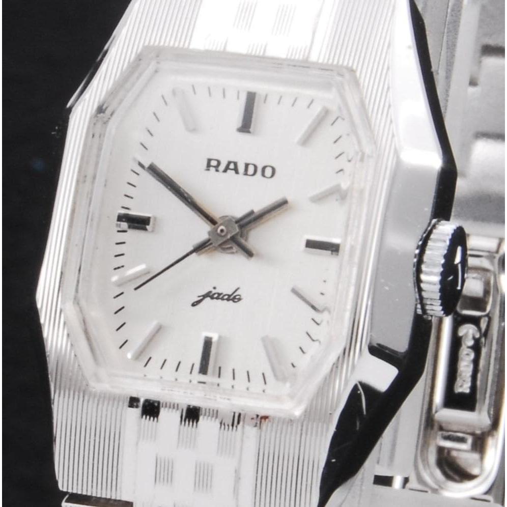 Used RADO jade manual winding 17 jewels 24h operation good power reserve