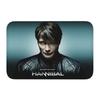 Mads Mikkelsen Floor Door Kitchen Bath Mats Anti-Slip Indoor Hannibal Lecter TV Show Doormat Room Entrance Rug Carpet Footpad
