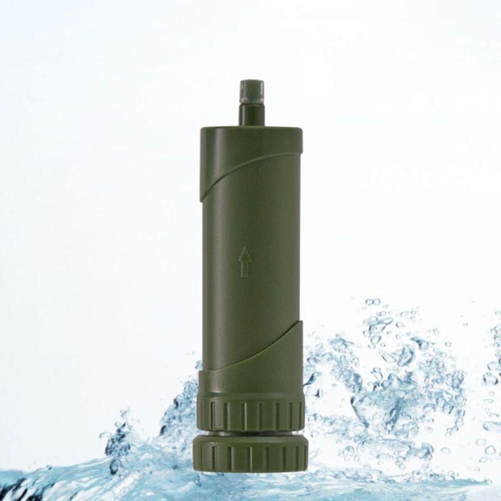 Rening Utomhus Mini Vattenfilter ABS Utomhusvattenrenare Sugrör Vattenrenare Nödsituation