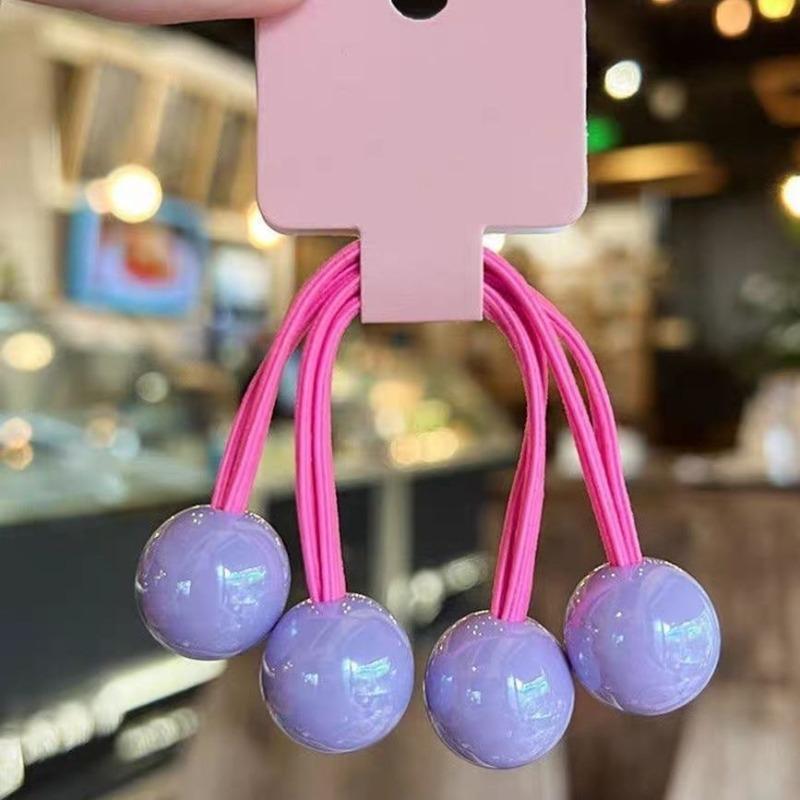 Kristallkaninchen Doppelköpfiges Gummiband Kinderwickel Langes Haarseil Koreanische Version Funkelndes elastisches hochwertiges Kopfseil