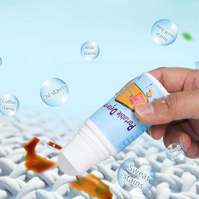 1/3ks 50ML Odstraňovač skvrn na oblečení Kuličkové pero Přenosný Čisticí prostředek na olejové skvrny Dekontaminační pero Pro bílé tričko Boty