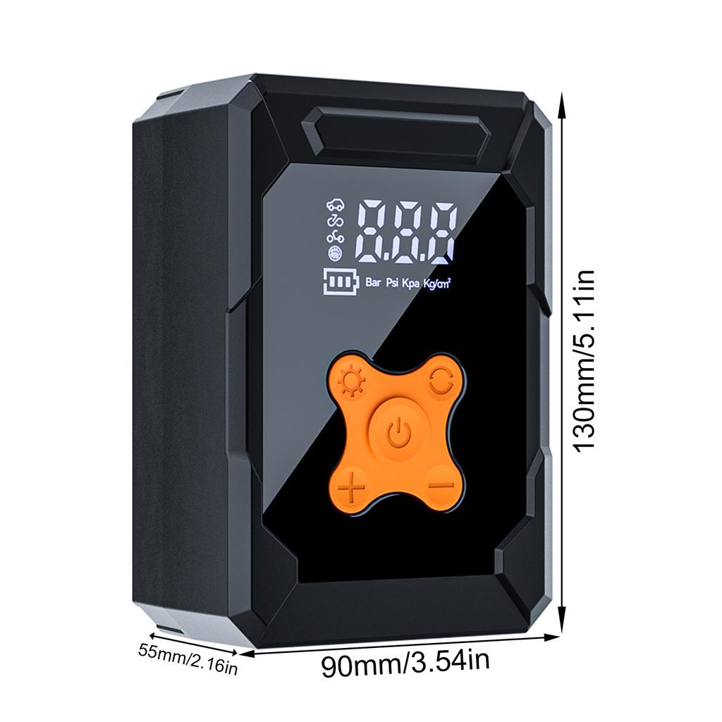 Universal Tire Inflator for Car Bike Motorcycle Ball Car Digital Air Compressor Pumps with Power Banks Function Portable