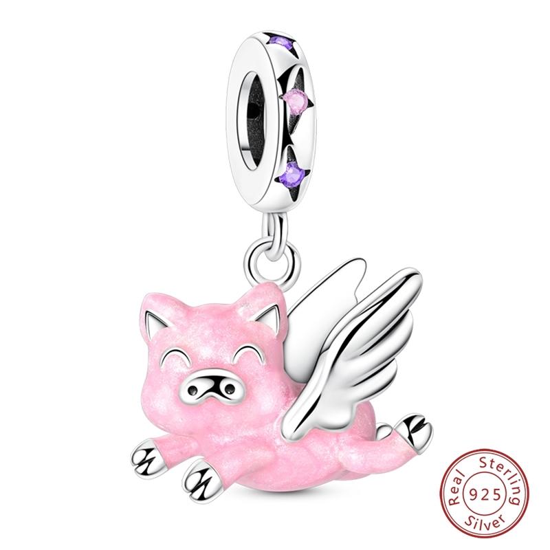Trendy 925 Silver Wedding Doctor Animal Pirate Autumn Multi Style Charm Bead Fit Wedding Party DIY Exquisite Jewelry