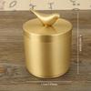 Bird brass covered ashtray,retro metal windproof ashtray,ashtray storage container suitable for office tea tables,car ashtrays