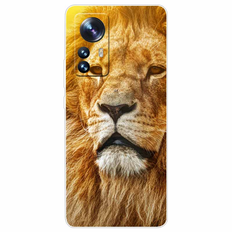 For Xiaomi 12T Pro 5G Case 12 T Cat Space Soft TPU Clear Silicone Funda Cases for Xiaomi 12T 5G Cover 12TPro Shockproof 2022