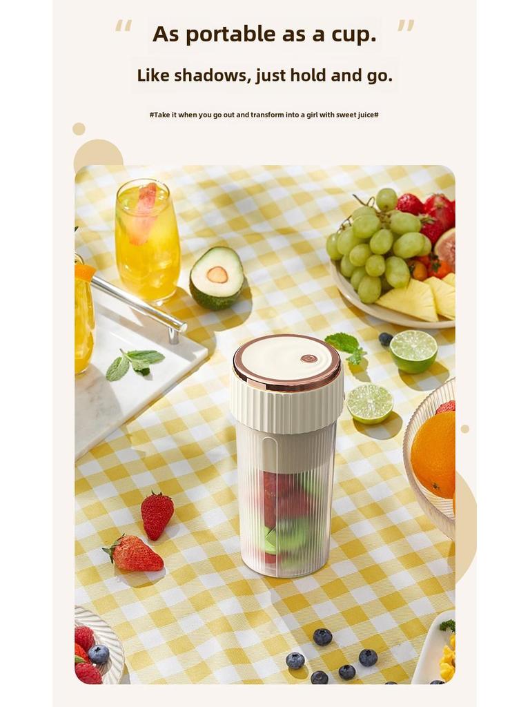 Premium Portable Mini USB Charging Juicer Cup
