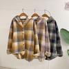 Honey J Women Alidy Color Block Fleece Hoodie Shirt  3 Colors 