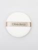 Olive Deco Round Chiffon Makeup Puff (75mm)