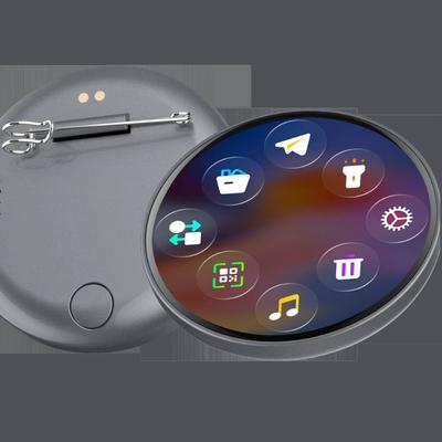 Dynamic Electronic Badge Anime Merchandise Digital Display Badge for Game Peripherals Excellent Birthday Gifts