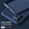 Skin Feel Liquid Silicone Case For Xiaomi Redmi Note 12 11 10 Pro 11S 10S A1 10C 10A 9T Poco X4 X3 NFC M4 M3 Pro 4G 5G Shockproof Square Soft Cover