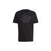Originals T Shirts Men's Black Crew Neck Moderate Straight Fit IA6390