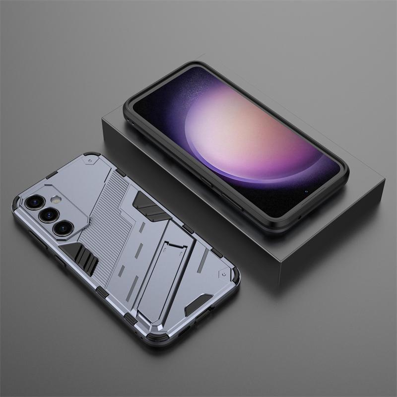 For Samsung Galaxy S23 FE Case For Samsung S23 FE Cover Coque Punk Armor Shockproof KickStand Phone Bumper Samsung S23 FE