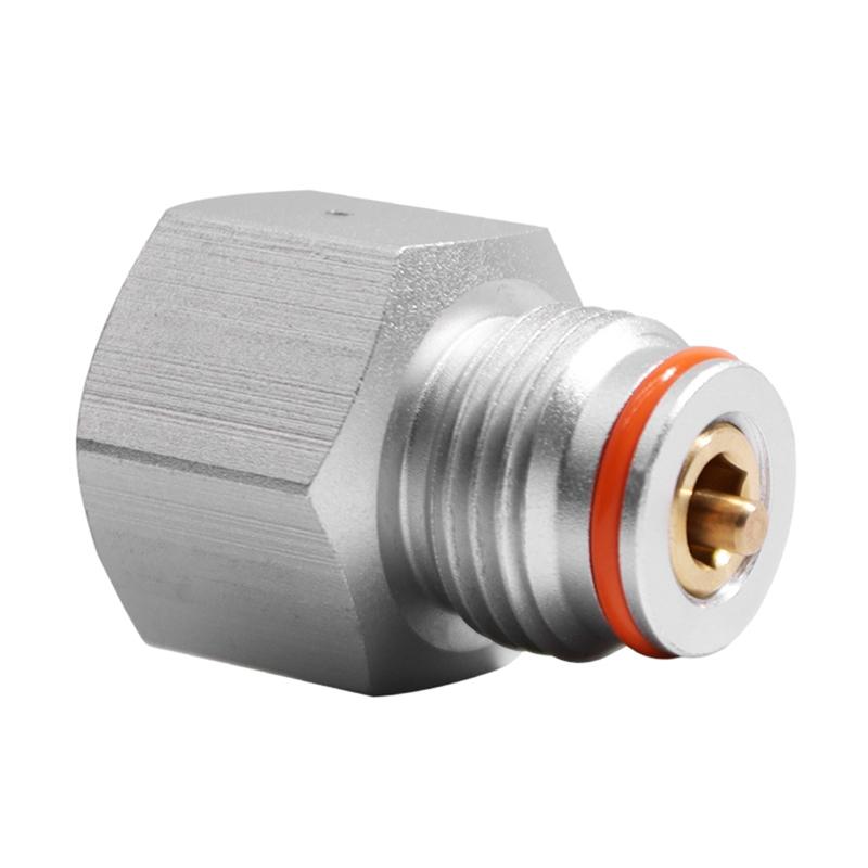Soda CO2 Druckregler Adapter, Weiblich TR21-4 Soda Zylinder Zu Männlich G1/2 CO2 Flasche Langlebig