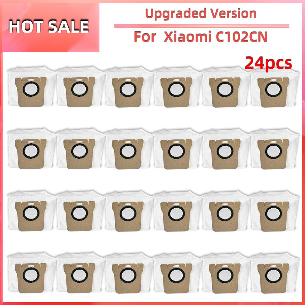 Compatible for Xiaomi C102CN Robot Cleaner  Replacement Main Side Brush Hepa Filter Mop Pad Dust Bag Spare Parts Accessories