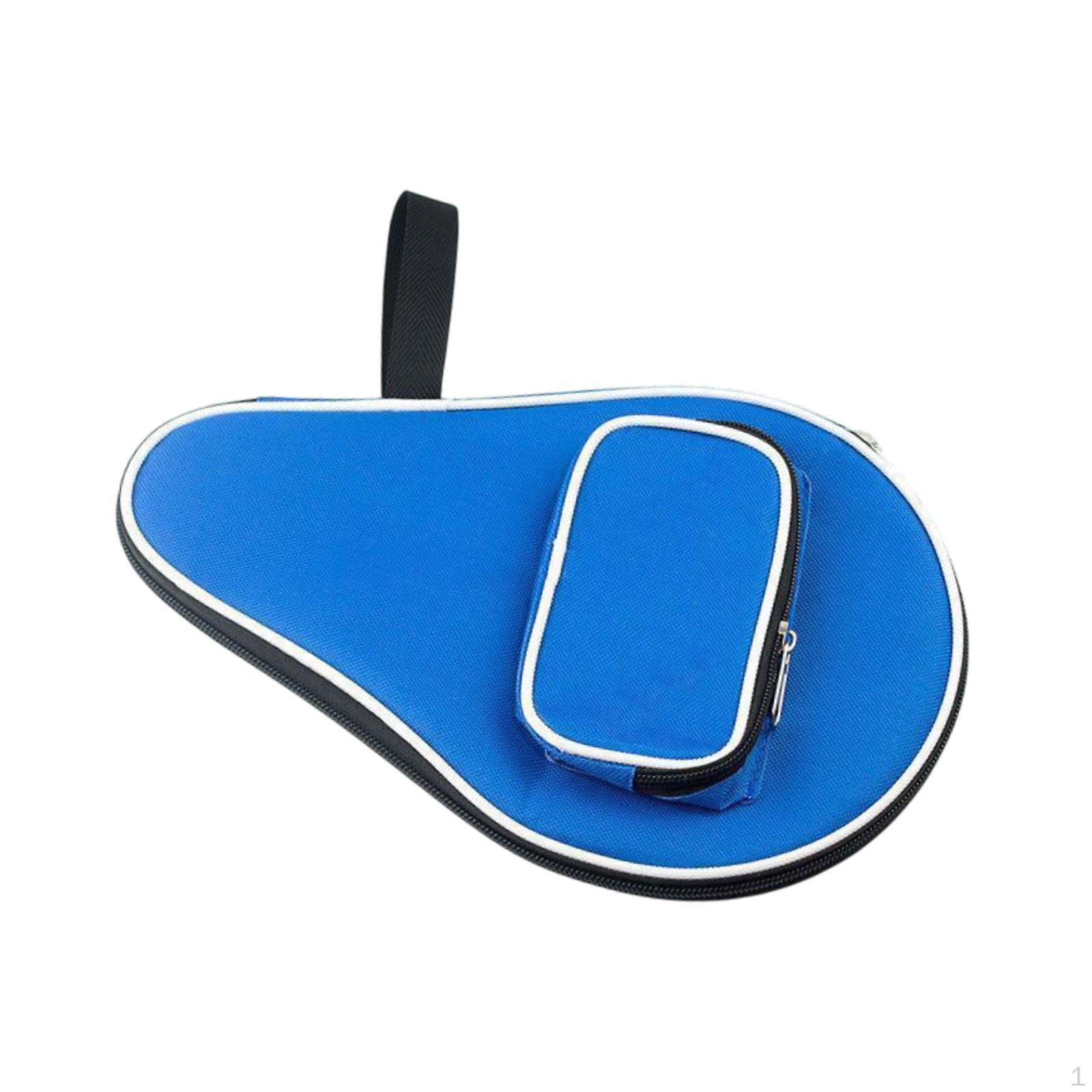 

Сумка для настольного тенниса Paddle Oxford Fabric Carry Protection для соревнований по путешествию синий