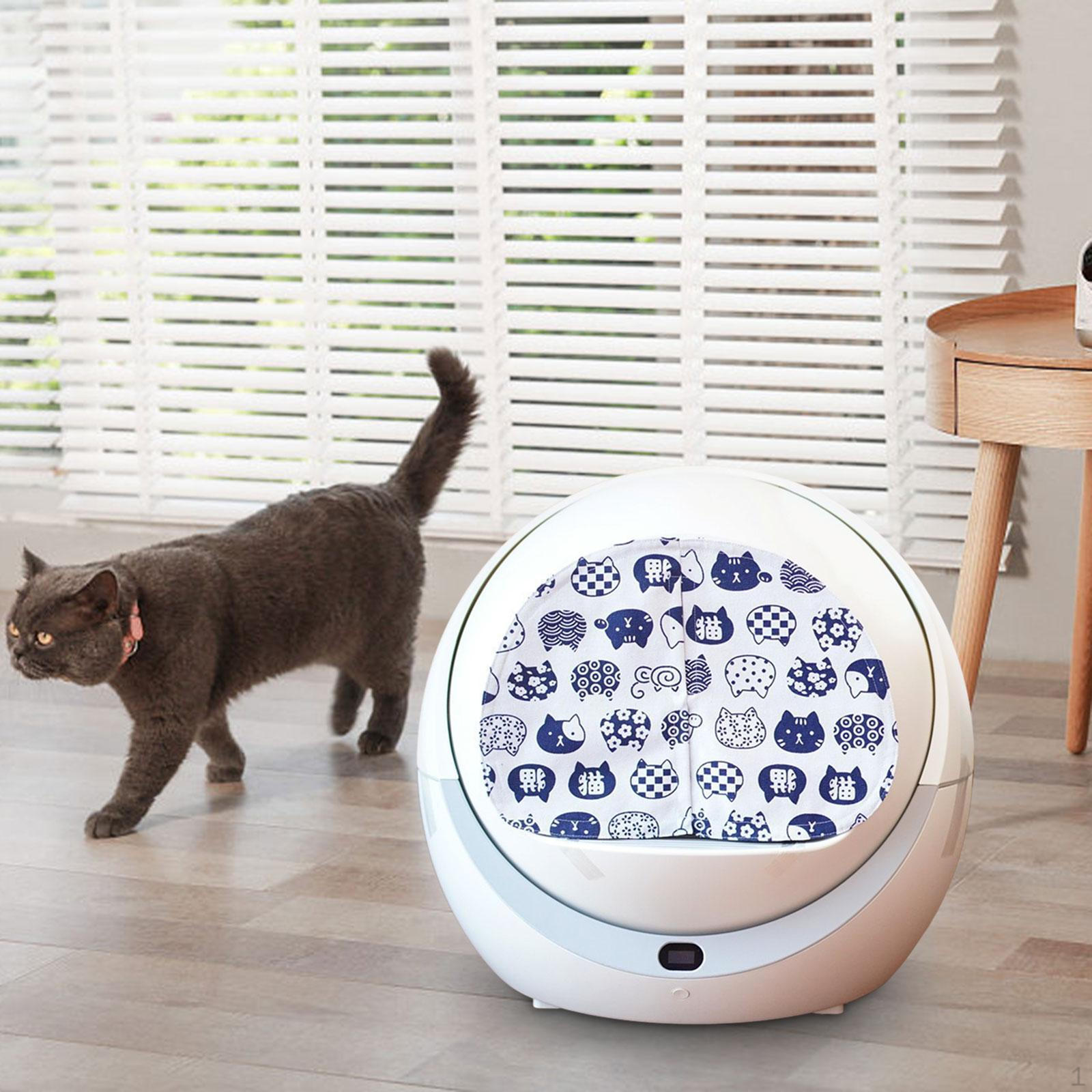 

Шторка для кошачьего лаза для дверцы лотка Cat White