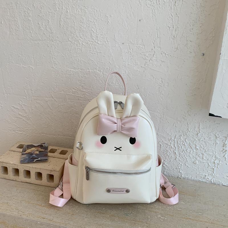 Schoolbag Japanese bow diamond kitty backpack 1011 new girl cute large capacity commuting backpack
