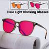 New Stylish Tr90 Square Frame Blue Light Blocking Sleep-Aid Glasses Gaming AR Anti-Reflective Coating Eye Protection Goggles