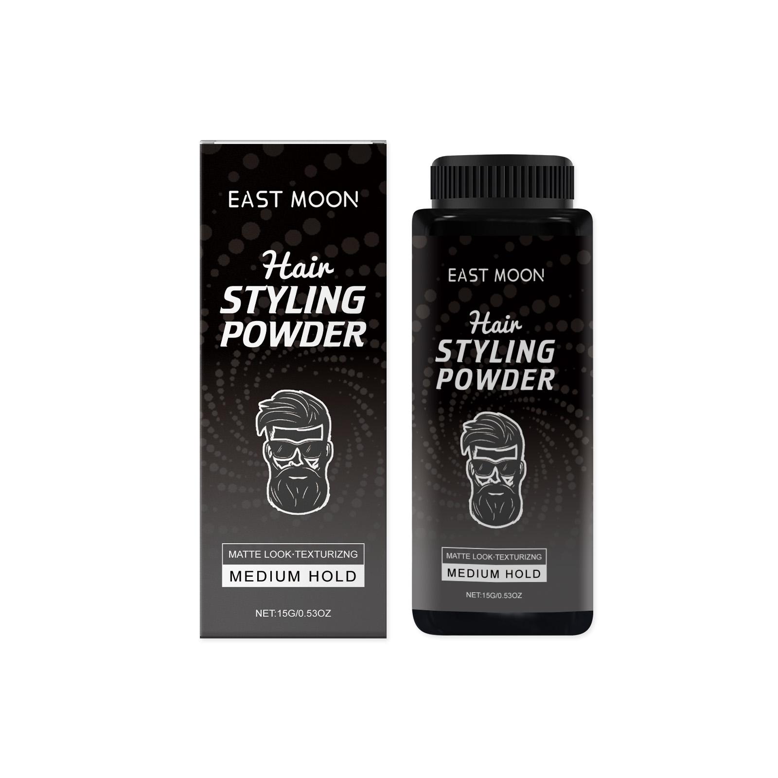 

East Moon Man Styling Fluffy Powder Increasing Volumizing More Thickening Shadow Non Grease Instant Cover Hair Texture Powders 15g