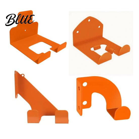 Wall Mounted Trimmer Hanger Garage Organizer Rack Garden Power Tool Hanger Weed Heavy Duty Storage Rack Whackers Holder for Grass Hedge Tools
