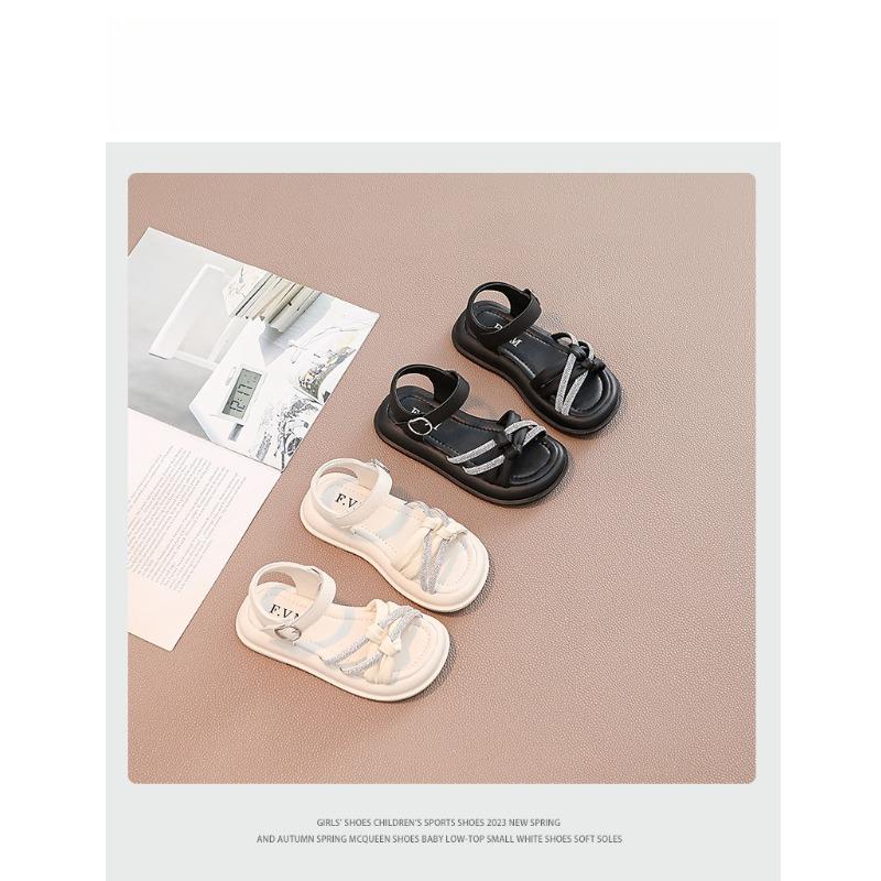 Nové letní nezbytnosti - Dívčí princeznovské sandály - Módní sandály s měkkou podrážkou pro větší děti, malé děti a miminka