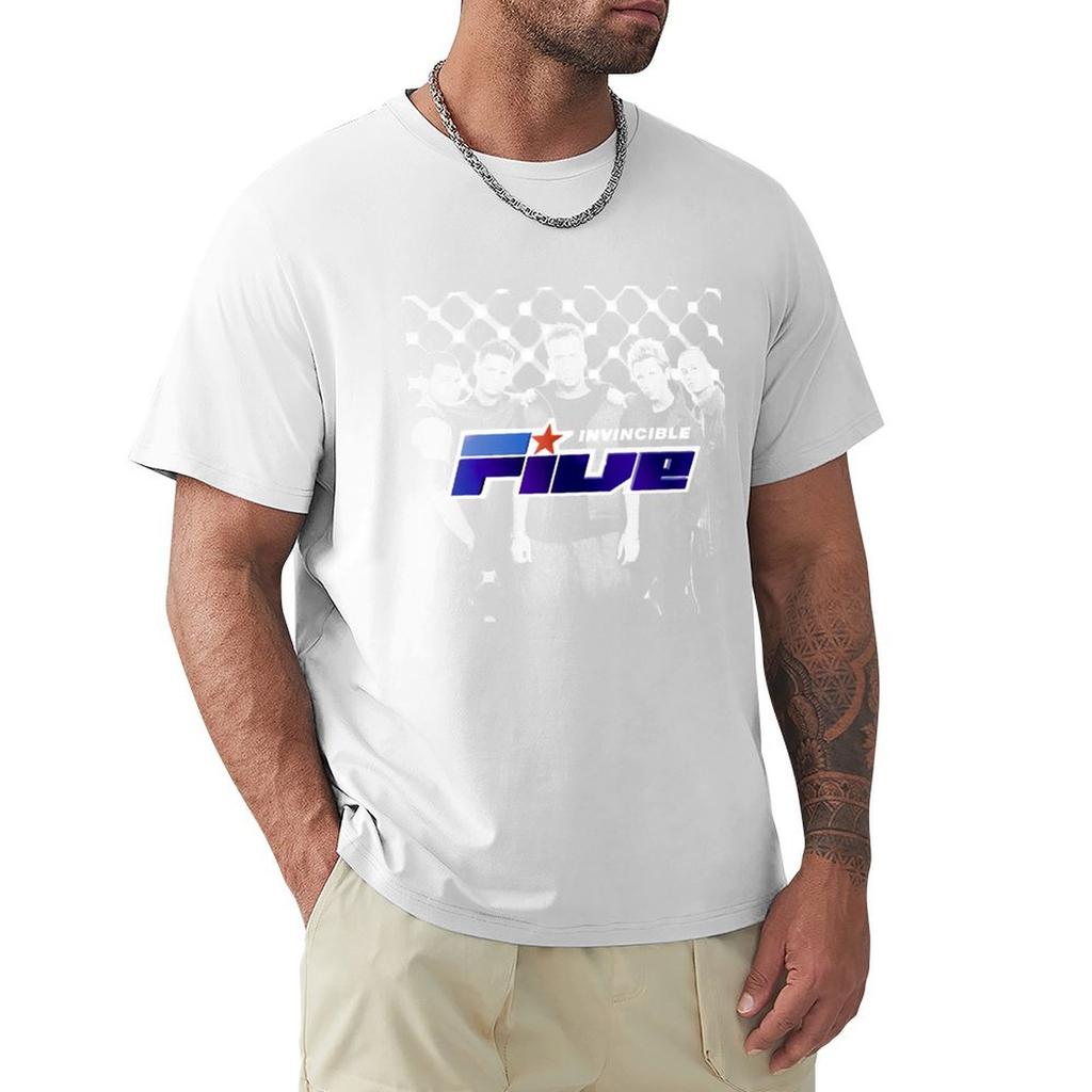 Five Band Music Tshirt Sports Casual Breathable Tee Shirt