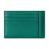 Gucci Double G Logo Grain Leather Card Holder Unisex Accessories Green 812681-AABY0-3120