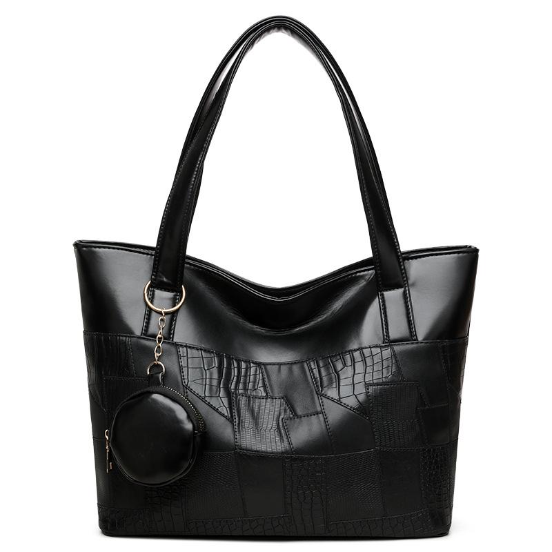 Fashionable Large Capacity Tote Bag for Women, This Year's Popular Shoulder Bag, Simple and Casual