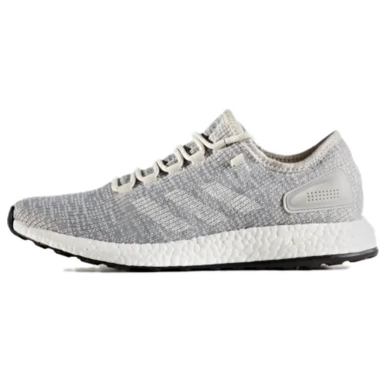 Adidas Pureboost Comfortable Versatile Non-Slip Durable Low-Top Running Shoes Women Running Shoes Light-Gray S81996