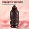 Black Extra-Thick,Ultra-Large Realistic Dildo – Extreme Girth,Strong Suction Cup,Lifelike Texture,Premium Silicone Adult Toy