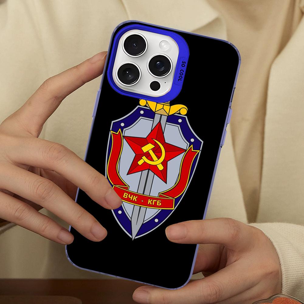 Russia Russian Flags Poccnr Emblem Phone Case For IPhone 16 15 14 13 12 11 Pro Max X XR XSMAX Matte Shockproof Back Cover