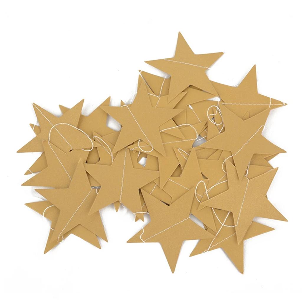 Wallpaper Star Wreath 4M Long Birthday Wedding Party Banner Handmade Children'S Room Home Decoration