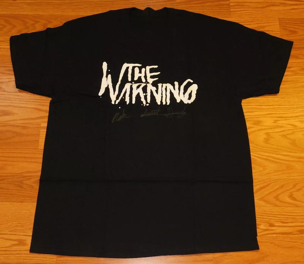 The Warning Band Signed Concert Unisex T Shirt Size S-5XL Cotton Unisex T-Shirt S