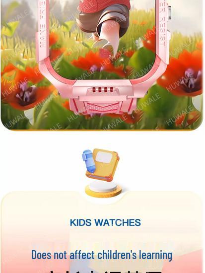 HUWE Z9 Student Smartwatch: 5G, Dual Camera, Waterproof, Learning Features, Real-time Positioning, Card Slot.
