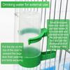 Bird Water Drinker Feeder Automatic Drinking  Pet Parrot Cage Bottle Drinking Cup Bowl Plastic Pet Bird Supply Dispenser