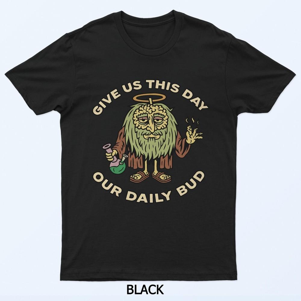 

Ежедневный бутон травы Святой Смешная курящая шутка Стоунер Мужчина Друзья Футболка XL