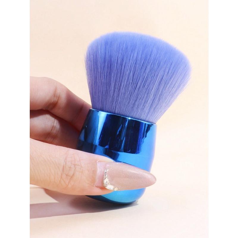 1pc Large Face Powder Brush, Makeup Brush For Nail Art Powder, Blush Brush, Makeup Brush, Soft Hair Beauty Tool Brush,Contour Powder Brush