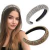 Stirnband Haarreif Luxus Strass Perle Haiband Barocke Tiara Voll Kristall Hochzeitskopfschmuck