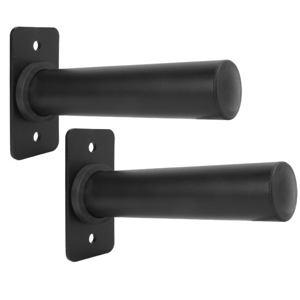 2pcs Steel Barbell Holder Stable Durable Save Space Weight Plate Rack for Gym Fitness Enthusiast