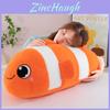Clownfish Plush Toy Soft Marine Animal Pillow For Kids Room Decor And Play