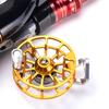 Metal Fishing Reel Mini Private Reel Portable Ultralight Fishing Raft Reel Winter Outdoor Fishing Tackle Accessories