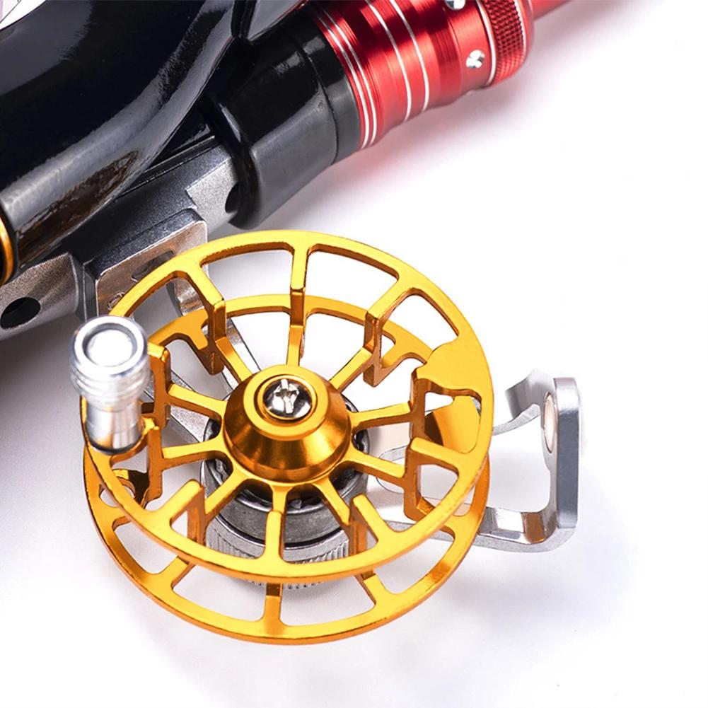 Metal Fishing Reel Mini Private Reel Portable Ultralight Fishing Raft Reel Winter Outdoor Fishing Tackle Accessories
