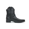Cizme Cowboy Vestice pentru Bărbați cu Vârf Ascuțit Casual Retro Rochie Cizme din Piele Neagră Cizme Înalte pentru Bărbați Mărimi Mari