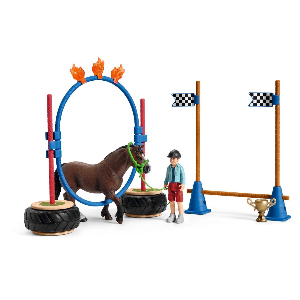 Schleich Farm World Pony Agility Tournament Figure 42482