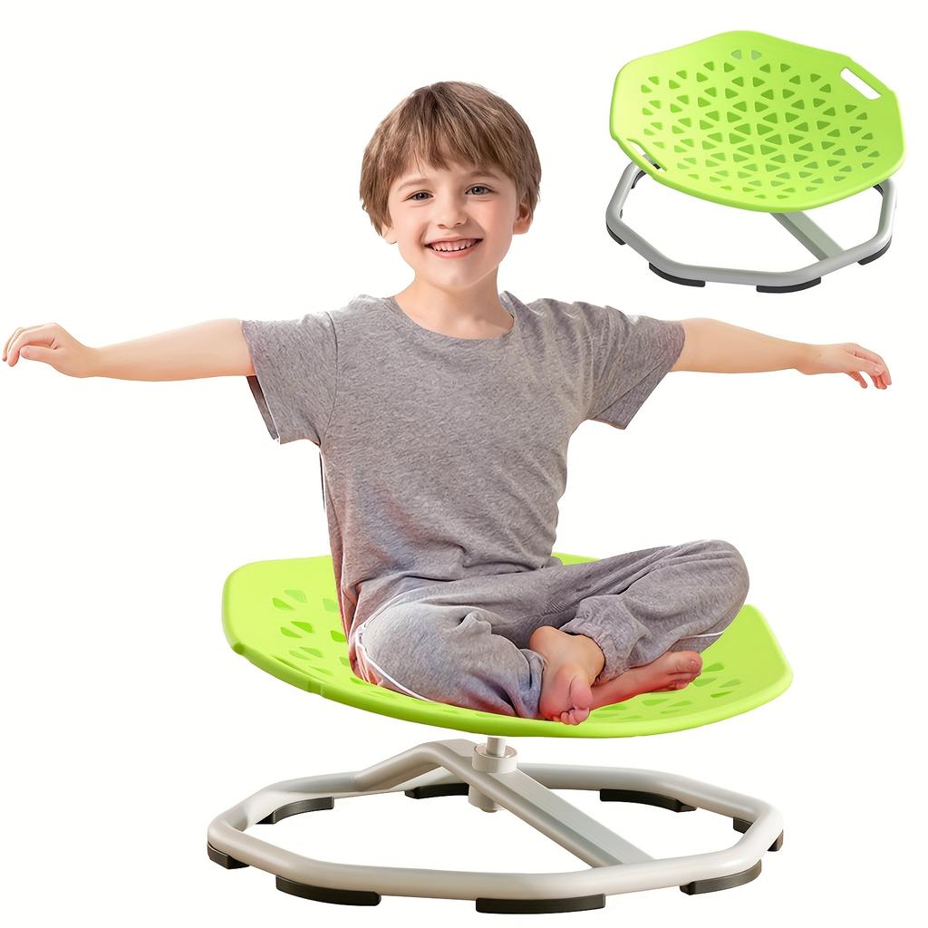 Kids Sensory Integration Training Equipment Children Balance Training Outdoor Toys New Design Swivel Seat Round Rotating Dish