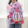 Kindergarten Primary School Students Schoolbag Cartoon Animation Boys And Girls Backpack Large Capacity Children'S Backpack Tide